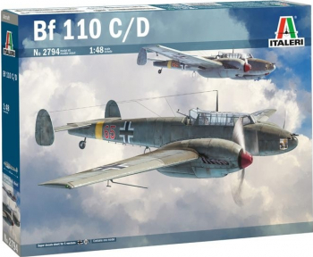 Italeri 2794 - 1 48 MESSERSCHMITT BF-110 C/D 