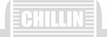 Sticker auto cu chillin tuning JDM 20cm alb 