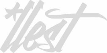 Sticker auto cu llest tuning JDM 20cm alb 