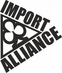 Sticker auto import alliance tuning JDM 20cm negru 
