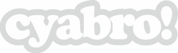Sticker auto tuning JDM cyabro 20cm alb 
