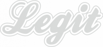 Sticker auto tuning JDM legit 20cm alb 