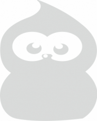 Sticker decorativ auto amuzant 20cm alb