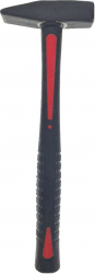 Ciocan 400g cu maner 283x31x23mm din fibra izolat anti-alunecare negru cu rosu H-400-138288-DC 