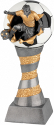 Trofeu Figurina din Rasina Fotbal cu inaltime 32 cm 