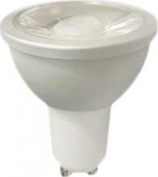 Bec Led Omega tip spot 3W 220lm lumina rece carcasa aluminiu OMLGU10B-3W-6000-DC 