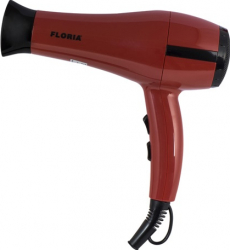 Uscator de par Floria ZLN8983 2000 W 2 viteze 3 Trepte de temperatura concentrator Rosu 