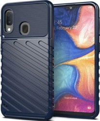 Husa de protectie Soho Hardcase pentru Samsung Galaxy A20e Bleumarin 