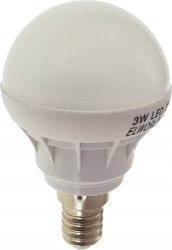 Bec Led E14 EL 3W 6000K lumina rece ELE14-3W-6000-DC 