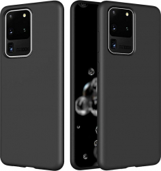 Husa de protectie din silicon soft pentru Samsung Galaxy S20 Plus Negru 