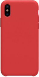 Husa protectie Bibilel Soft silicon iPhone X bumper ultraslim Rosu BBL1635 