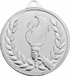 Medalie Olimpic Argintiu diametru 5 cm 