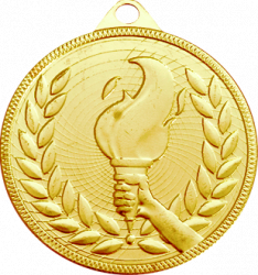 Medalie Olimpic Auriu diametru 5 cm 