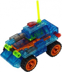 Set de construit Tanc 3in1 62 piese Multicolor