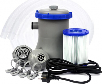 Pompa Sistem Filtrare Curatit Apa 1249L/ora + Filtru + Furtune LIVRARE GRATUITA 