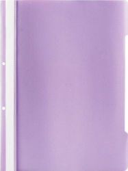 Set 50 buc dosar plastic PAPERLAND cu sina si 2 perforatii violet 