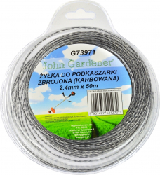 Fir pentru masini de tuns iarba ondulat 2.4mm x 50m GEKO G73971 