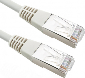 Cablu FTP LanKATT Patch cord cat. 5e 5m cupru ecranat mufa turnata molded type 
