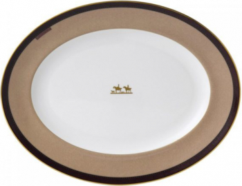 EQUESTRIA platou oval 35 cm