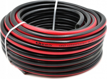 Furtun de gradina BLACK and RED 1/2 and 50m GEKO G73694 
