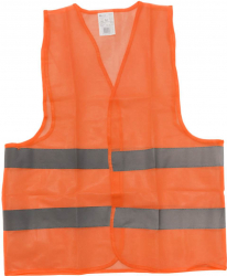 Vesta reflectorizanta BASIC portocalie marimea XXL GEKO G90043-XXL 