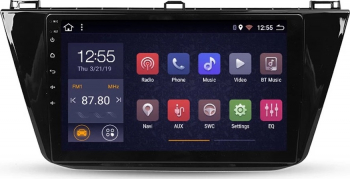 Navigatie Gps VW Tiguan 2016 + Android 2 GB RAM + 16 GB ROM Display 10.1 Internet 4G 