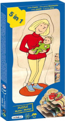 Puzzle din lemn Mama si Copilul 