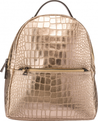 Rucsac dama piele Toro Nero Mini gold