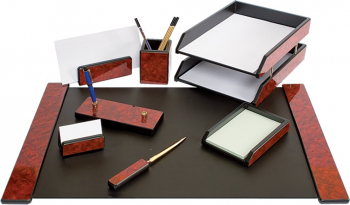 Set birou EVOffice 8 piese lemn de cires EXQUISITE EG3N17