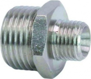 Niplu adaptor de la and frac14 inch la 3/8 inch 