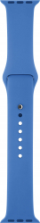 Curea din silicon pentru Apple Watch compatibil cu dimensiunea 42/44 mm Albastru Royal BBL1769 