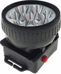 Lampa universala cu 7 Led 3 x AA 70x73x68mm din plastic neagra 7LED-UL-B-DC 
