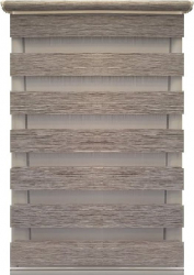 Jaluzea rulou Deko Design model Zebra Day and Night Luxury material textil 80x120 cm zw9 gri 