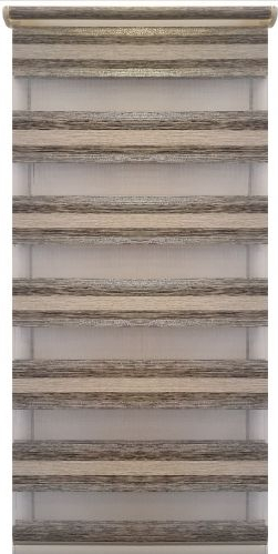 Rulou Deko Design model Zebra Day and Night Luxury material textil 76x160 cm rv06 gri 