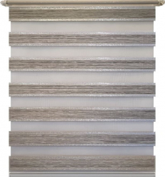 Rulou Deko Design model Zebra Day and Night Luxury material textil 220x240 cm dv09 gri 