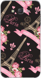Husa din silicon Samsung J7 2016 multicolor Beautiful Life in Paris 