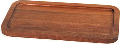 Platou servire RAKI 15x30xh1 5cm culoare lemn mahon 