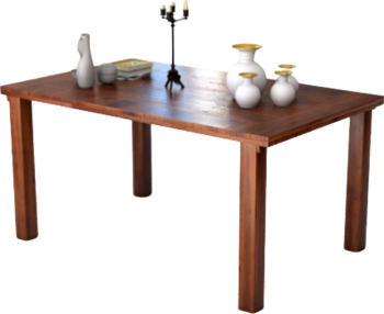 Masa living milano lemn masiv maro 160 x 79 cm 