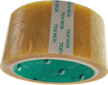 Banda adeziva tip scotch 48 mm x 60 m Nova Roll Solvent transparenta H43048-0060-DC 