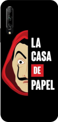 Husa huawei P smart pro casa de papel half mask 