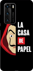 Husa huawei P40 casa de papel half mask 