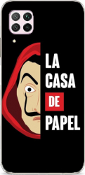 Husa huawei P40 lite casa de papel half mask 