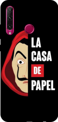 Husa huawei P40 lite E casa de papel half mask 