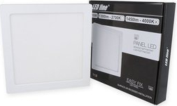 Panou LED line and reg EasyFix patrat 18W 1450lm 4000K alb lumina zilei 