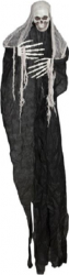 Decoratiune suspendabila pentru petrecere de Halloween schelet suspendabil gigant Moartea 55x160 cm 