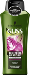 Sampon GLISS Bio-Tech Restore 400 ml Pentru Par Fragil Cu Extract de Apa de Trandafiri 