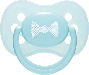 Suzeta - Pastelove - cu tetina simetrica silicon Canpol babies fara BPA 0-6 luni turcoaz 