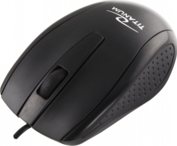 Mouse optic USB Titanum Marlin TM110K-DC 3D 1000 DPI Blister negru 