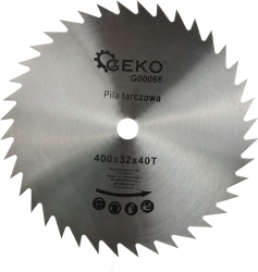 Disc circular pentru lemn 400x32x40T Geko G00066 