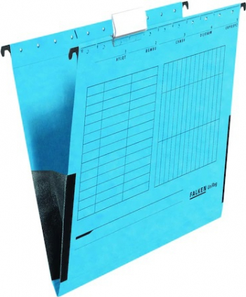 Dosar suspendabil Falken albastru plic A4 230g/mp carton 